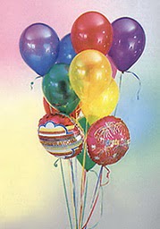  Ankara Cebeci iek online iek siparii  19 adet karisik renkte uan balon buketi