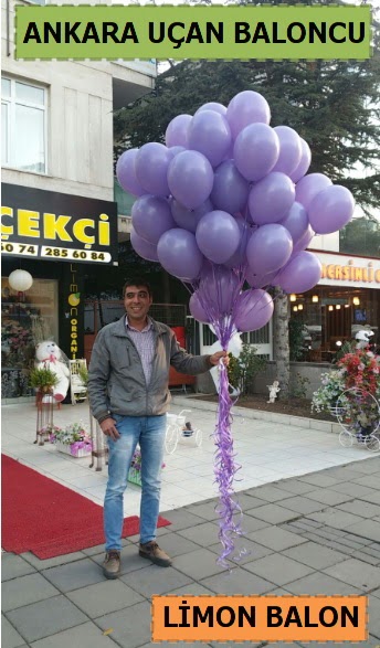 Ankara 50 adet istenilen renkte uan balon  Ankara Cebeci nternetten iek siparii 